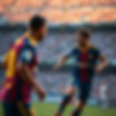 A dramatic moment from a classic match between Barcelona and Sociedad