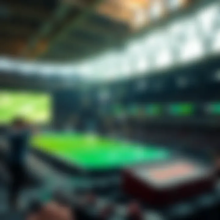 Graphical representation of betting ecosystem dynamics