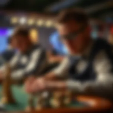 A visual representation of strategic betting techniques employed by seasoned players.