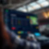 Illustration of a robust betting website interface