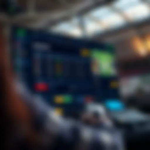 Illustration of a robust betting website interface