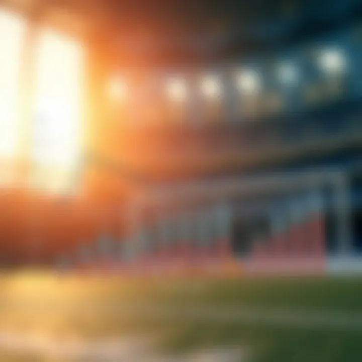 Graph showcasing vital statistics for betting platforms