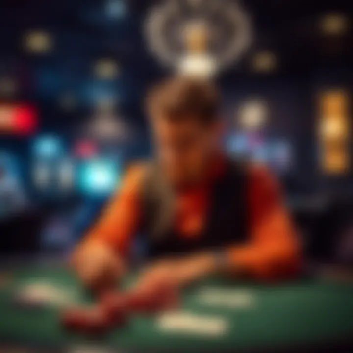 Psychological strategies in Blackjack