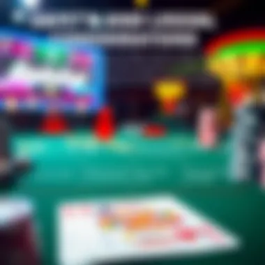 Infographic highlighting safety measures and legal aspects of playing blackjack for real money