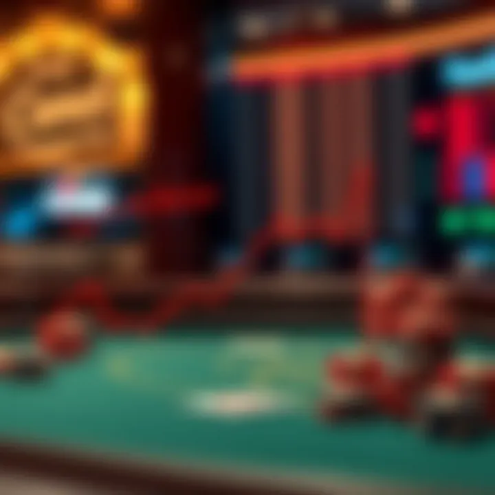 Graph showcasing strategic approaches to maximize winning chances in blackjack