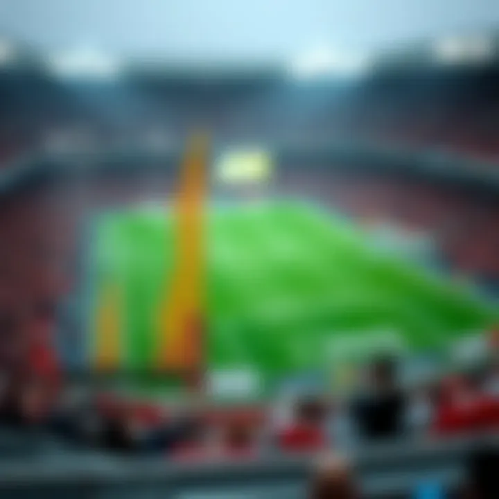 Visual representation of player statistics