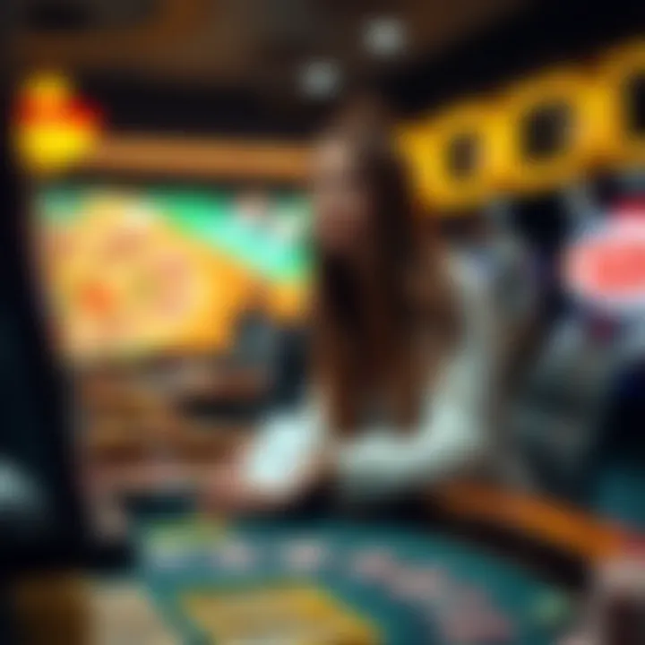 Variety of online casino game types