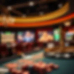 Diverse range of casino games showcasing strategy and fun