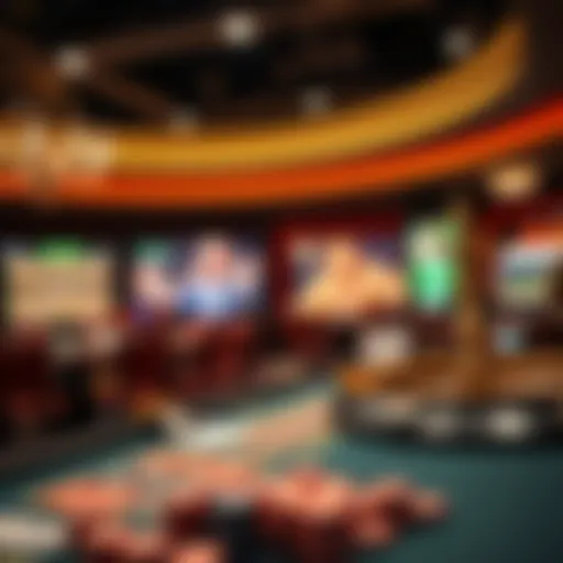 Diverse range of casino games showcasing strategy and fun