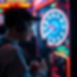 Dynamic visual representation of the Crazy Time Game concept