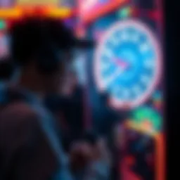 Dynamic visual representation of the Crazy Time Game concept