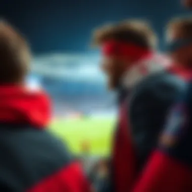 Passionate Fans: The Heartbeat of Crystal Palace Fans showcasing their support for Crystal Palace FC