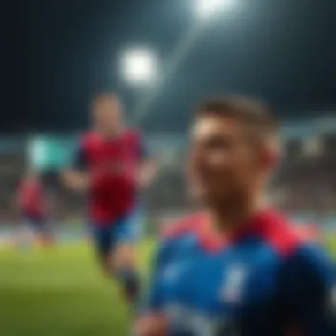 Stars of the Game: Icons of Crystal Palace FC Key players of Crystal Palace FC in action