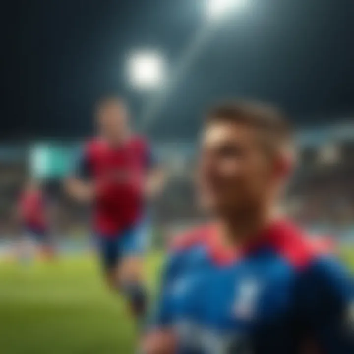 Stars of the Game: Icons of Crystal Palace FC Key players of Crystal Palace FC in action