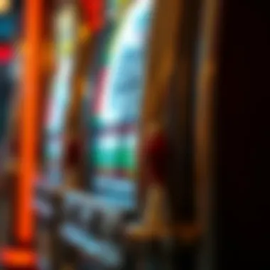 A close-up of a vintage slot machine, symbolizing the legacy of gaming