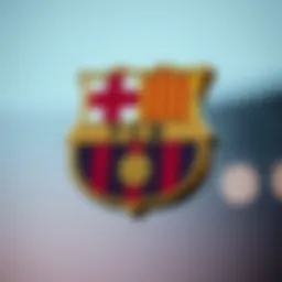 FC Barcelona's emblem showcasing their rich history