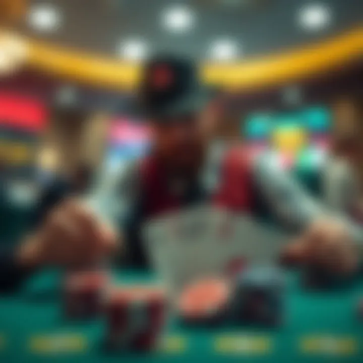 Comparison between online and offline flush poker games