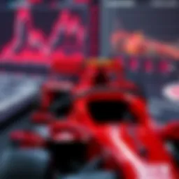 Analysis of Formula 1 betting odds with statistical charts