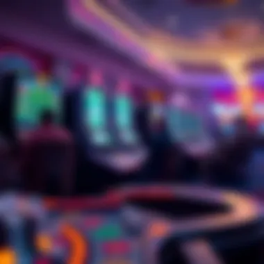 Innovations in Casino Gaming Technology An illustration of technological advancements in gaming experiences