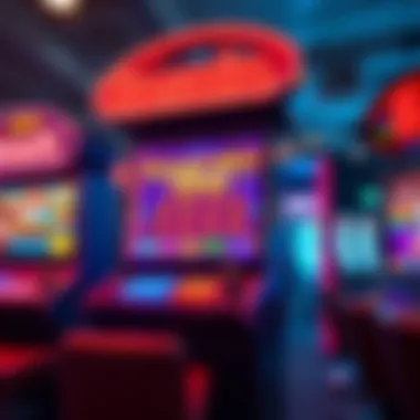 An illustration depicting the excitement of instant win games with vibrant colors.