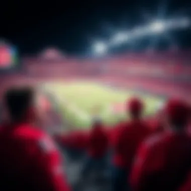 Electric Atmosphere on Game Day Game day atmosphere at a Kansas City Chiefs match