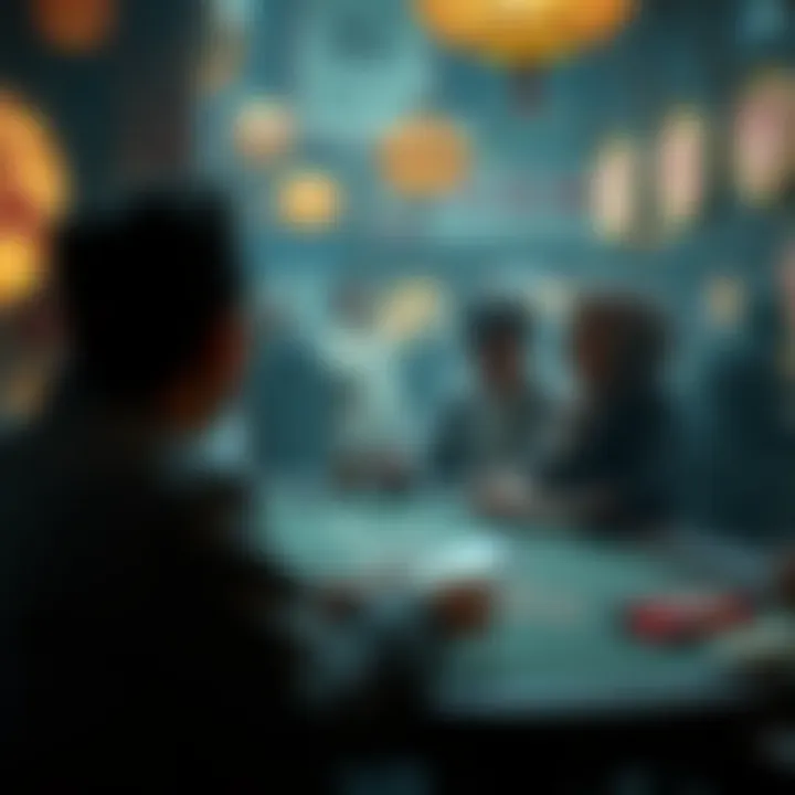 Historical depiction of gambling culture in Korea