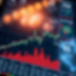 An analytical chart illustrating betting trends