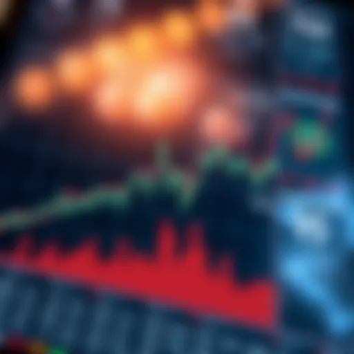 An analytical chart illustrating betting trends