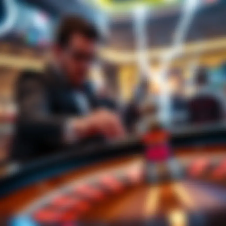 Dynamic gameplay of Lightning Roulette capturing excitement