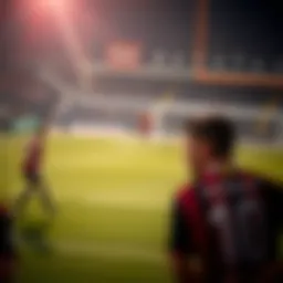 Tactical overview of Milan's formation