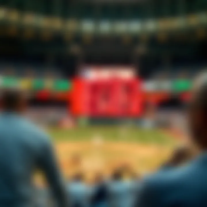 A visual representation of MLB betting lines