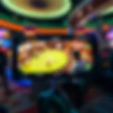 High-tech mobile casino interface showcasing immersive gaming experience