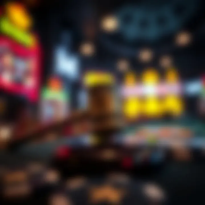 A visual representation of legal regulations in the online gambling industry