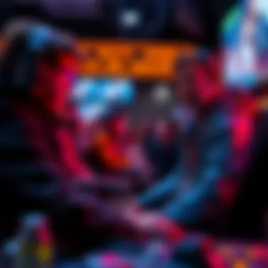 User interaction with an engaging game environment