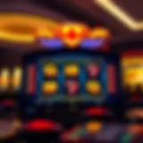 Vibrant design of a new slot game interface