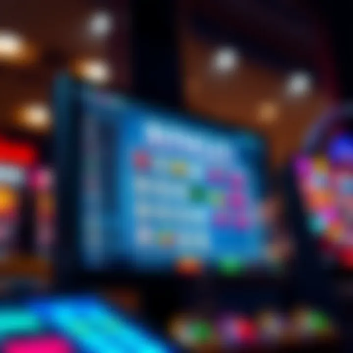 A digital bingo game interface on a computer screen