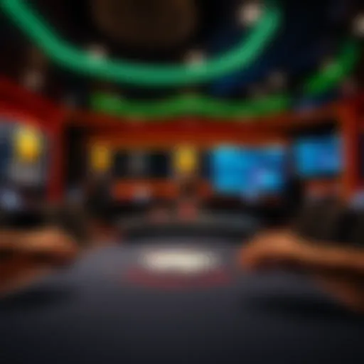An immersive online blackjack gaming table with live dealer interface