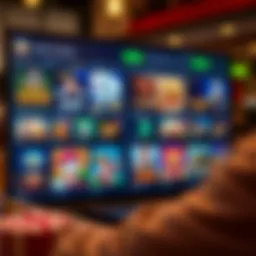 A captivating online casino interface showcasing various games