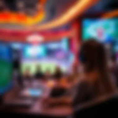 High-definition streaming technology showcasing a live game in action.