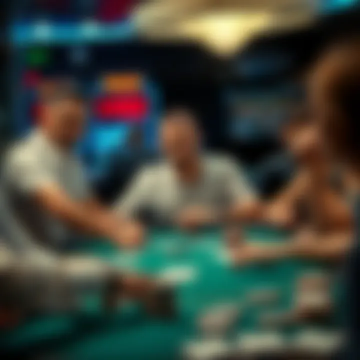 Diverse poker variations depicted