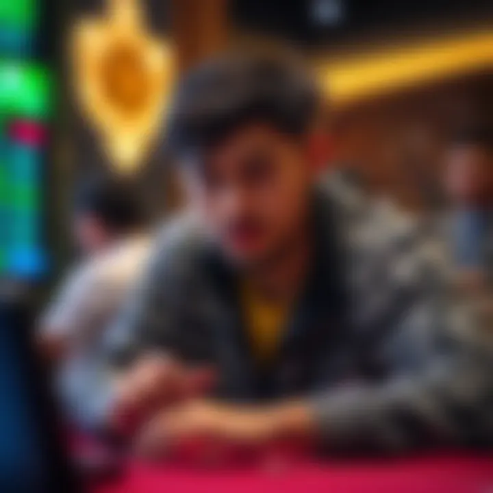 Responsible gaming practices illustration