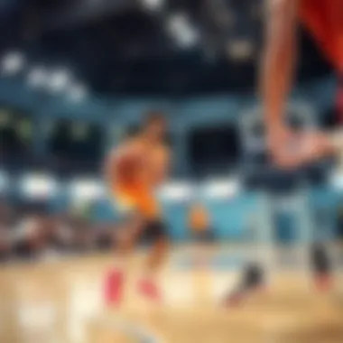 Strategic analysis of a basketball match