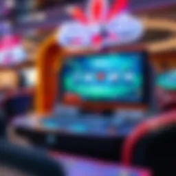 Innovative gaming interface showcasing Play n Go's design