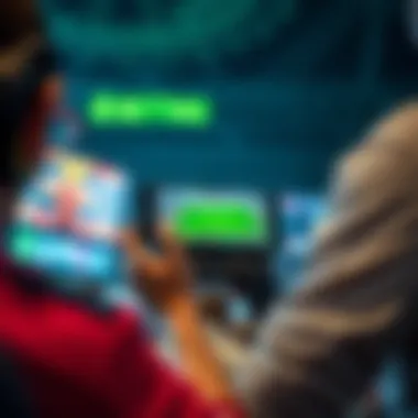 Rising popularity of mobile gaming