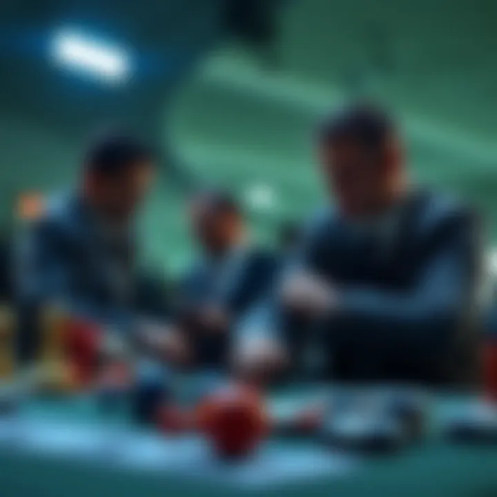 Conceptual representation of betting strategies