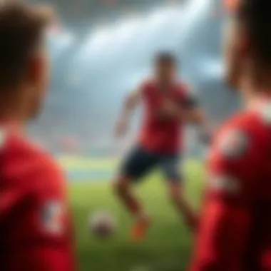 Key players of RB Leipzig in action