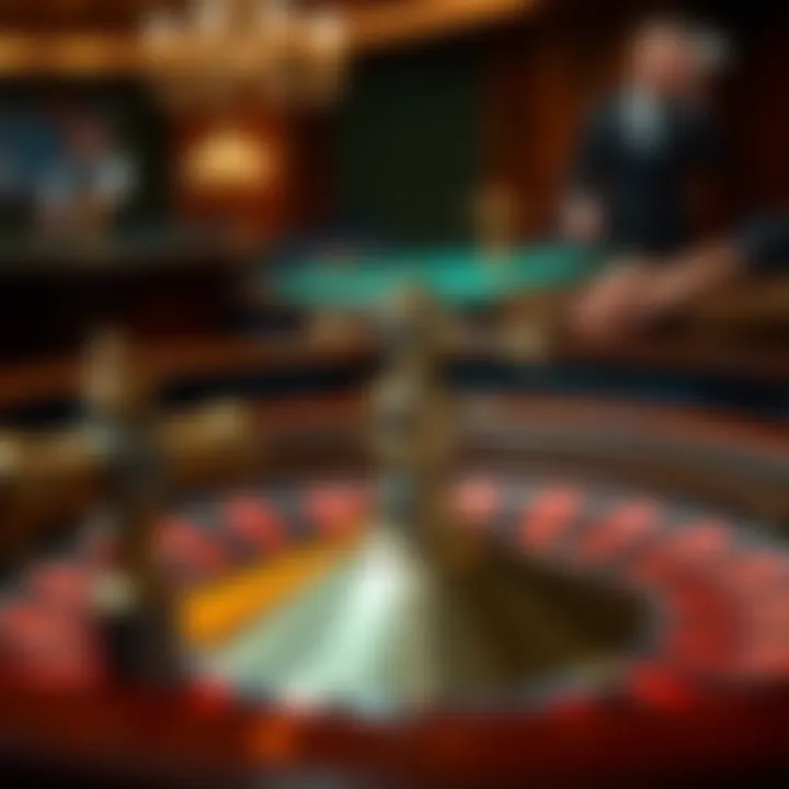 Strategic Betting Options in Roulette A strategic layout of roulette betting options