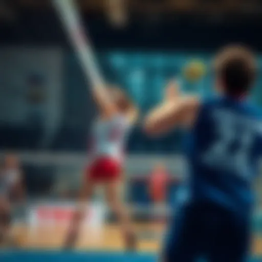 Strategic play in Russian volleyball