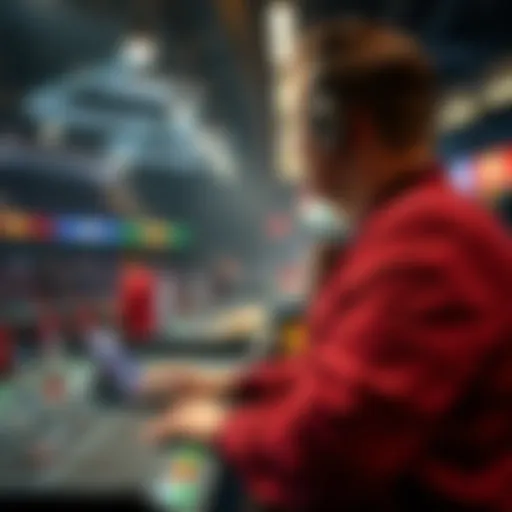 Conceptual illustration of a secure betting environment