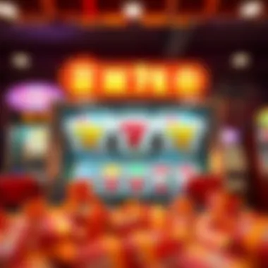 A visual representation of various types of slot games